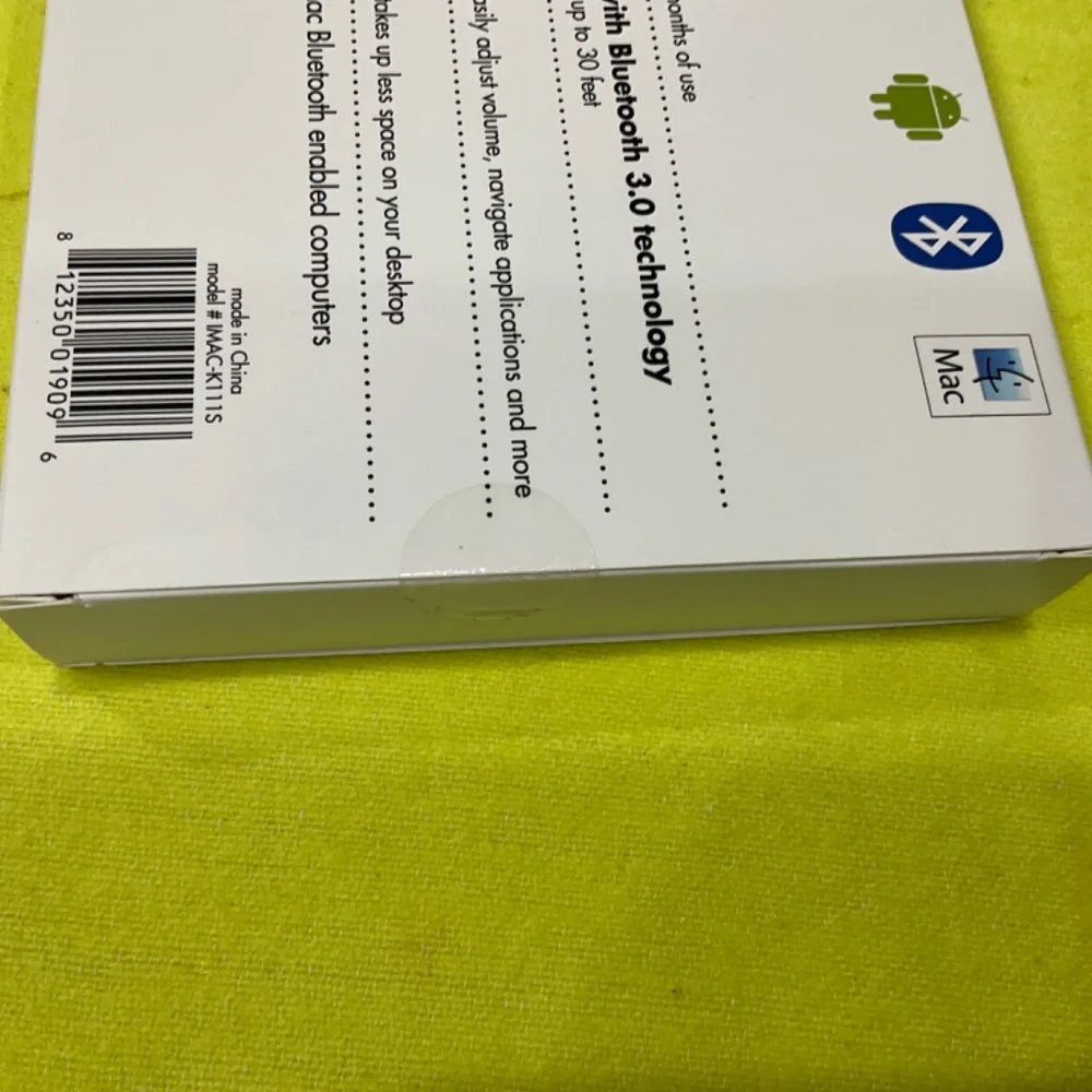 BRAND NEW - SEALED BOX - iHome Bluetooth Keyboard for Bluetooth enabled devices